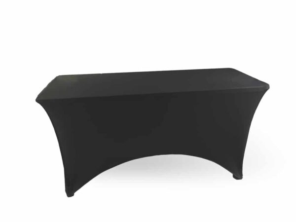 MANTEL SPANDEX PARA MESA RECTANGULAR ARCO MEDIO 152 CM